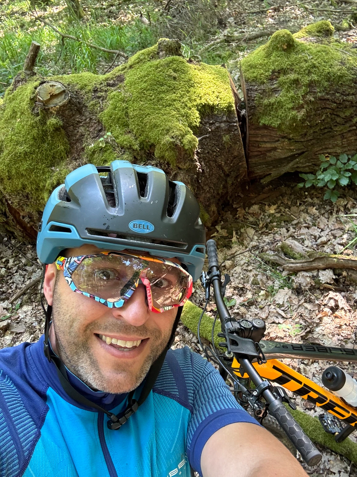 Janek — rower w akcji